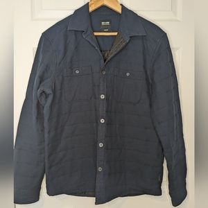 Only & Sons Quilted Shacket - Navy - Size M